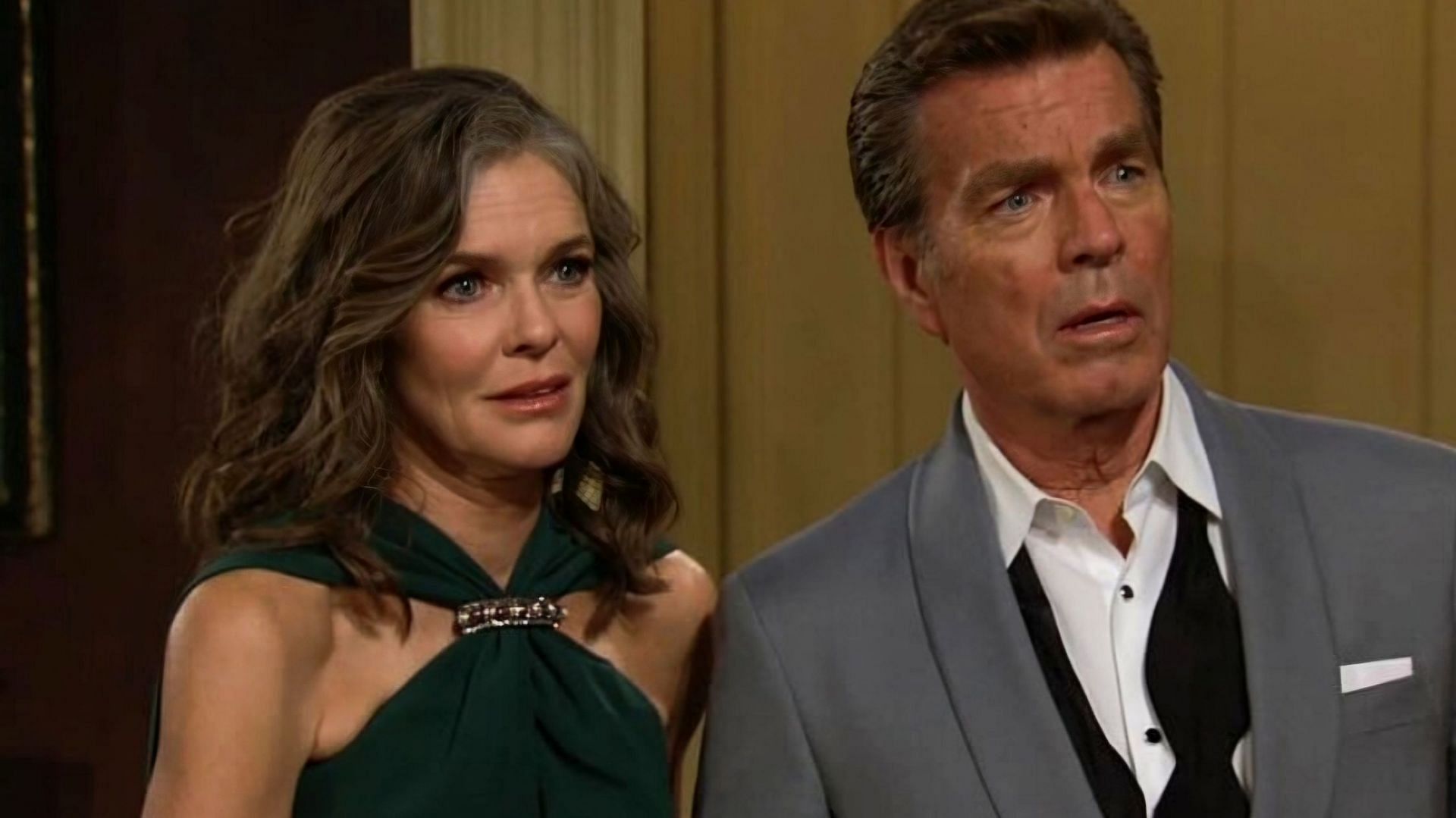 Jack and Diane in a still from The Young and the Restless (Image via CBS)