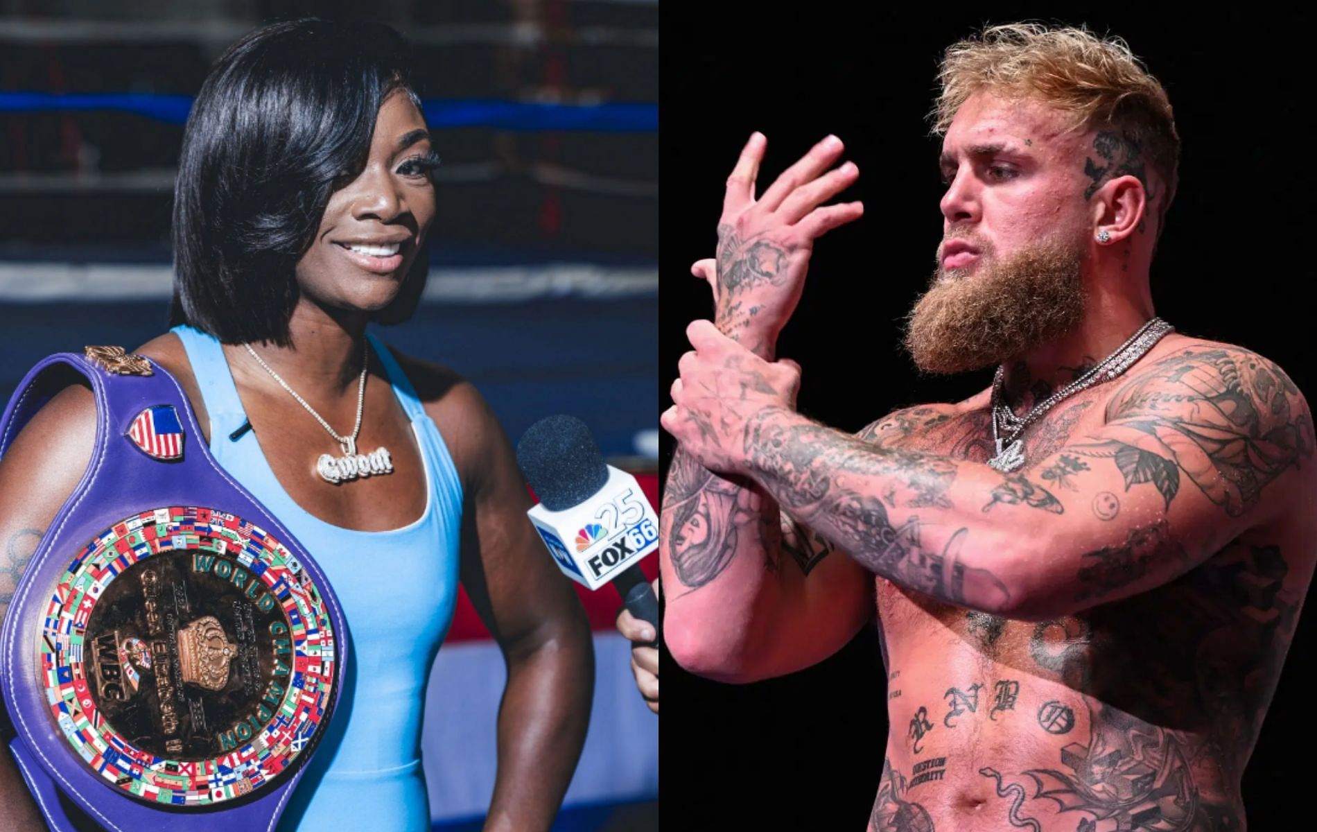 Claressa Shields names an undefeated champ as Jake Paul