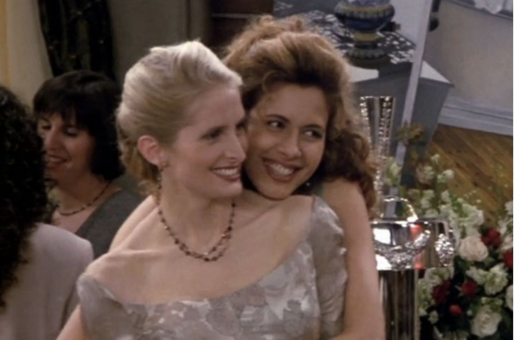 A still from The One With The Lesbian Wedding. (Image via Netflix)