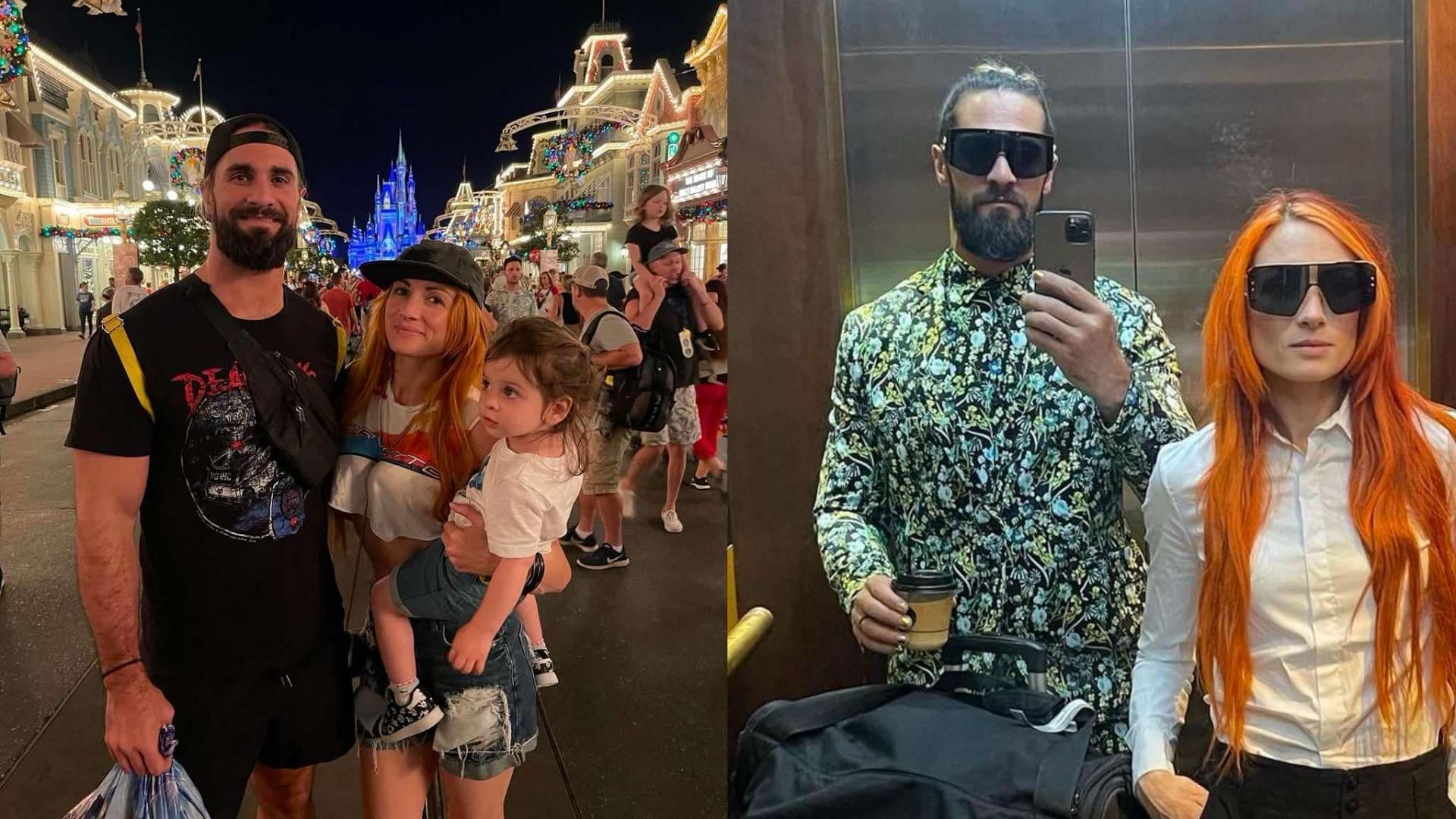 Seth Rollins and Becky Lynch [Photo credits Instagram accounts of Seth Rolling and Becky Lynch]