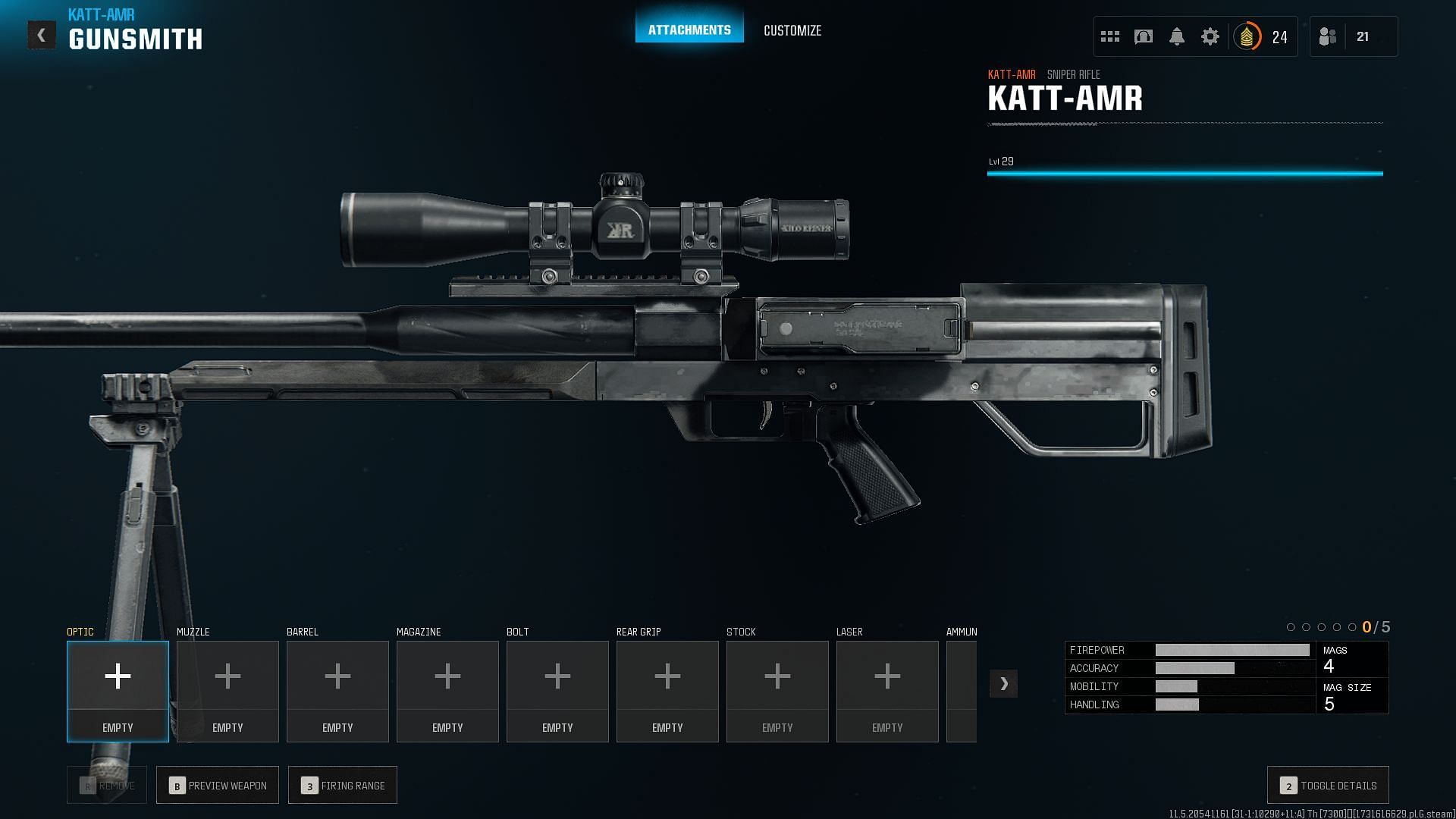 KATT-AMR in Warzone Black Ops 6 (Image via Activision)