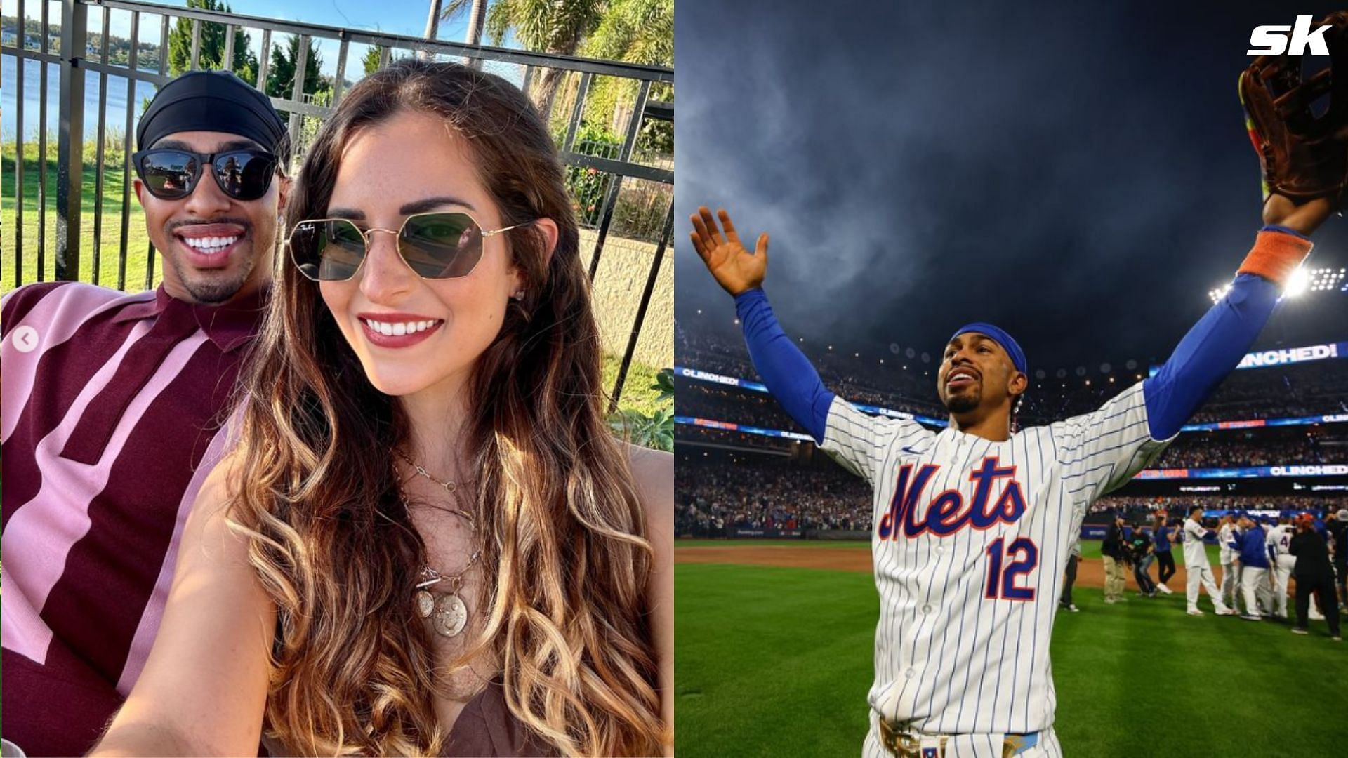 Katia celebrates husband Francisco Lindor