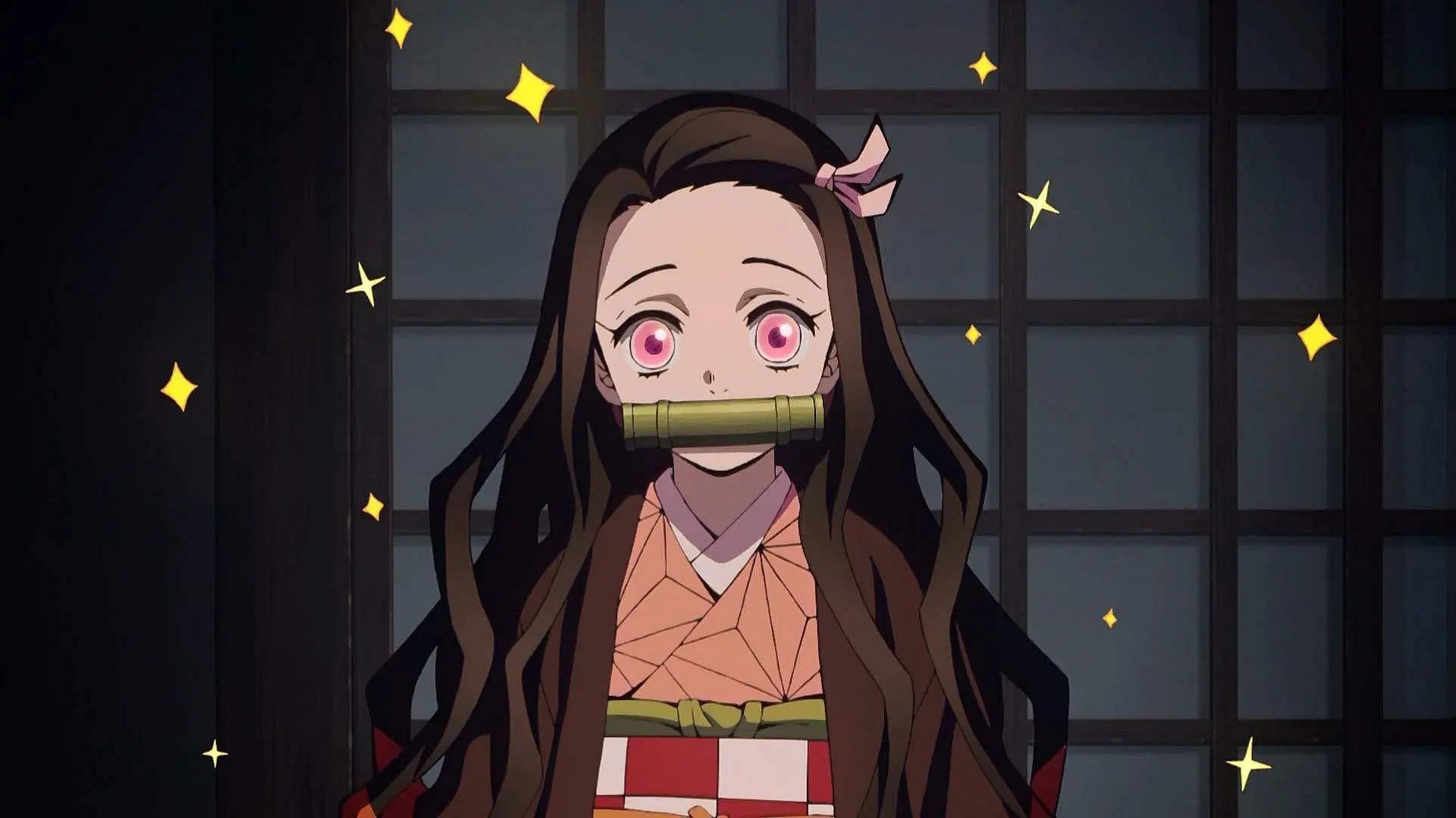 A snapshot of Kamado Nezuko (Image via Studio Ufotable)