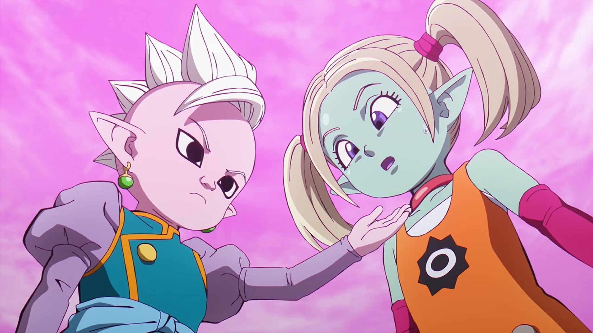 Shin and Panzy as seen in Dragon Ball Daima episode 7 (Image via Toei Animation)