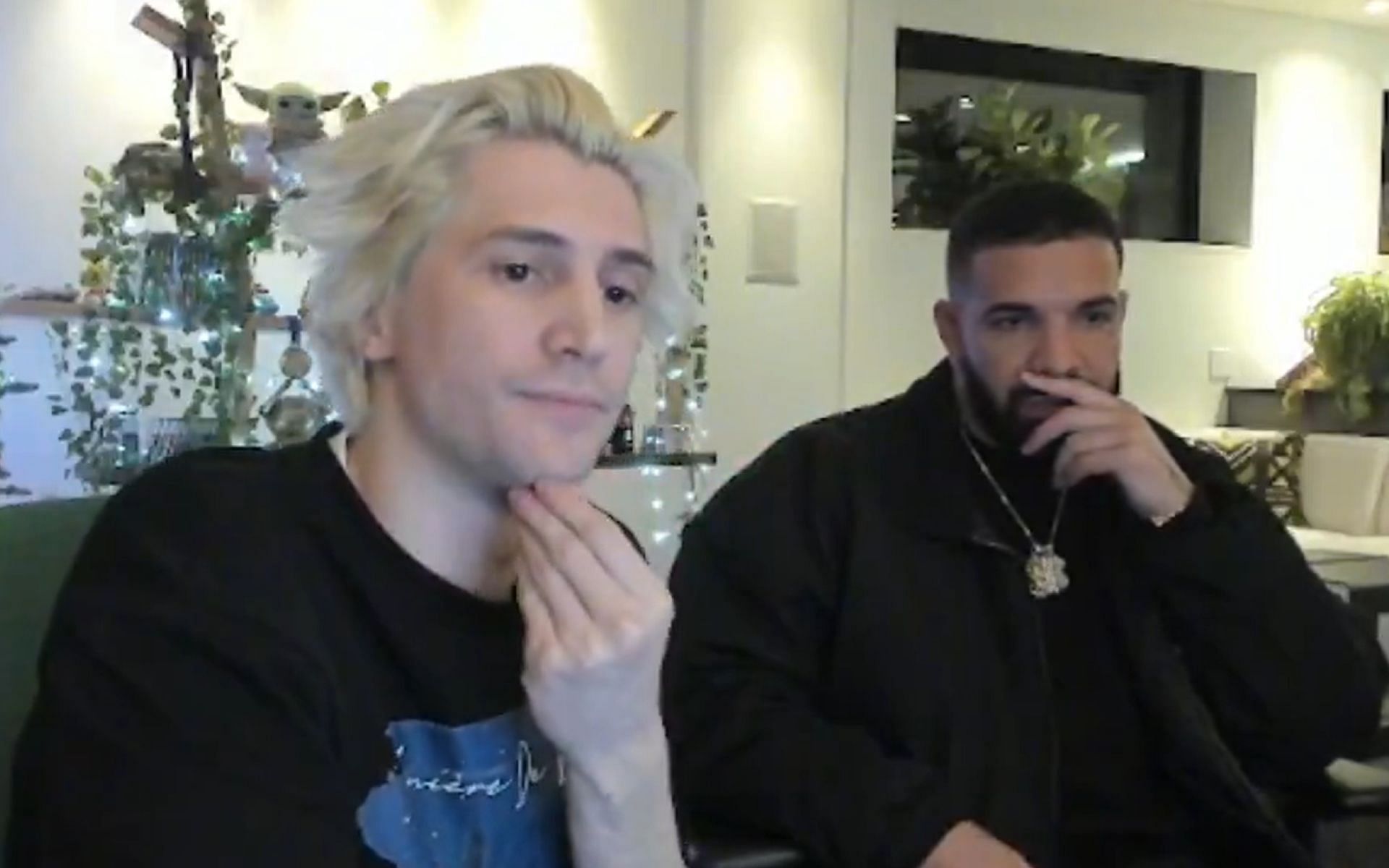 Drake appears on xQc