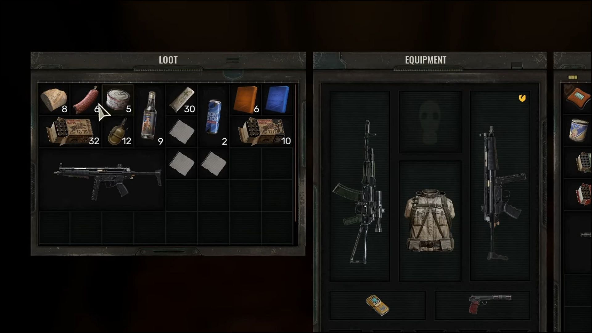 Loot from Stash in Stalker 2 (Image via GSC Game World)