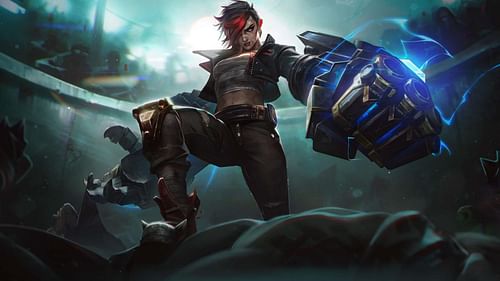 Brawler Vi splash art (Image via Riot Games)