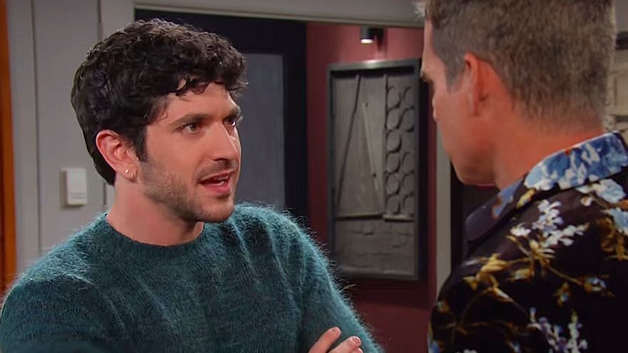 Javi in a still from Days of Our Lives (Image via Instagram/@dayspeacock)