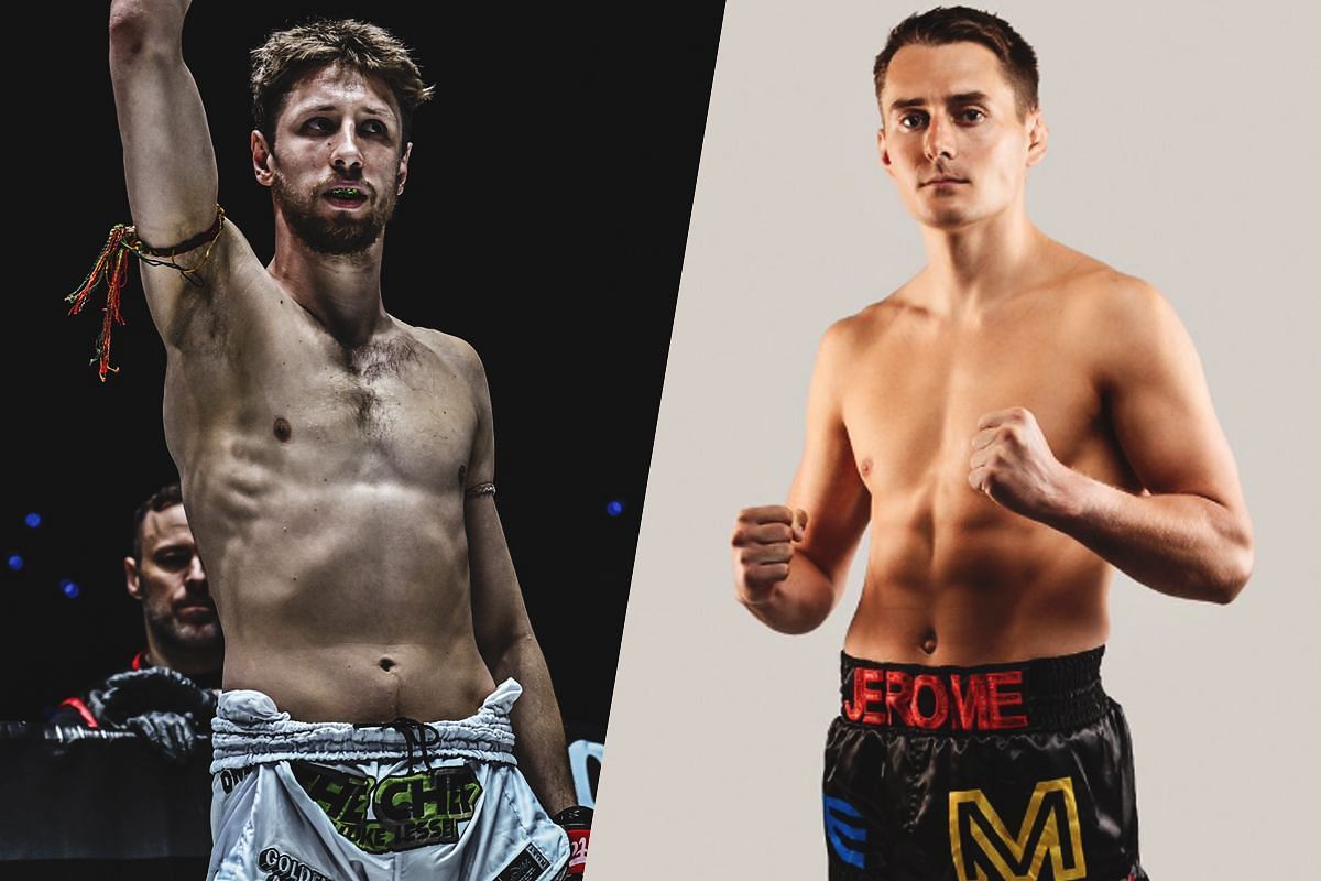 Luke Lessei (left) and Cody Jerome (right). [Photos from ONE Championship]