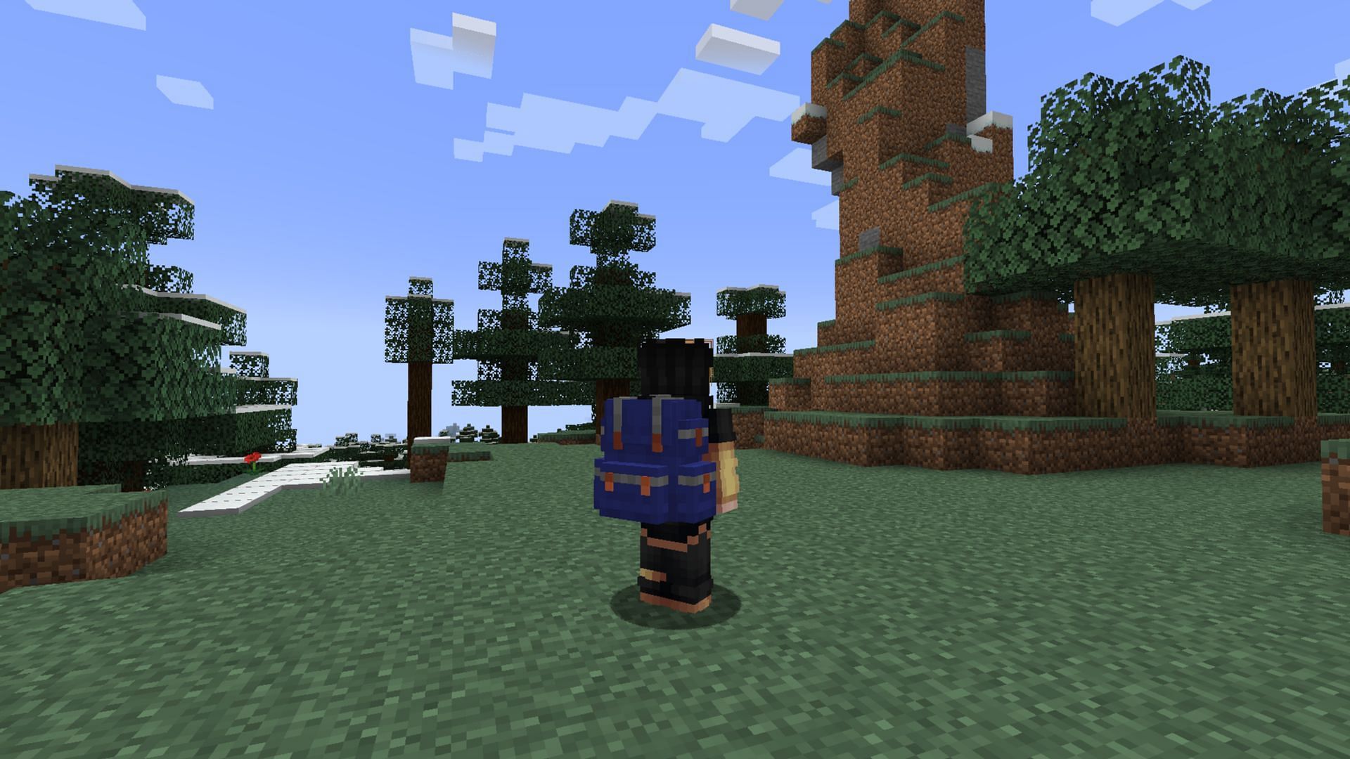 Backpacks would be a great addition to the game (Image via Mojang Studios || Curseforge/@acats)