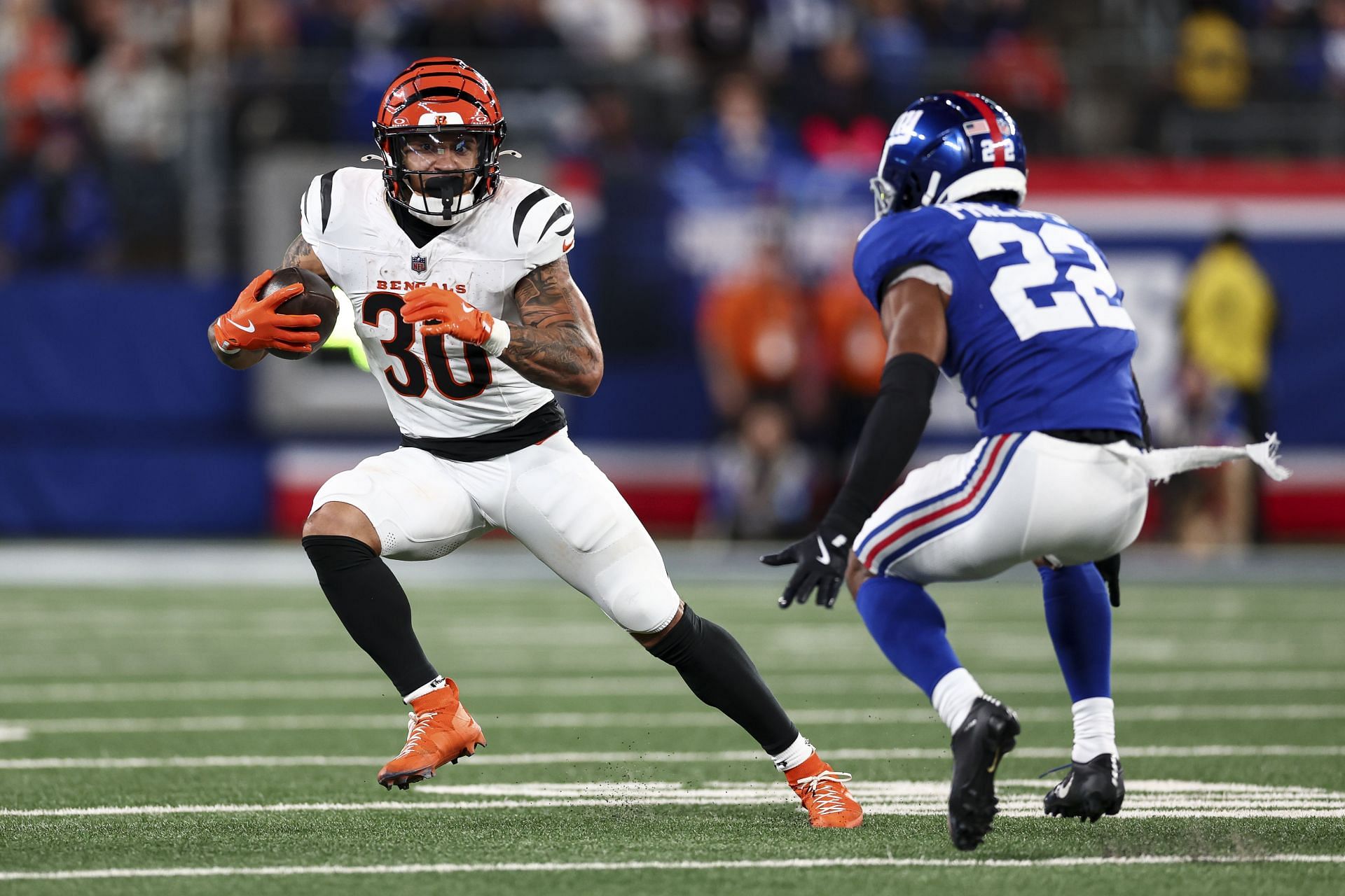 Chase Brown during Cincinnati Bengals v New York Giants - Source: Getty