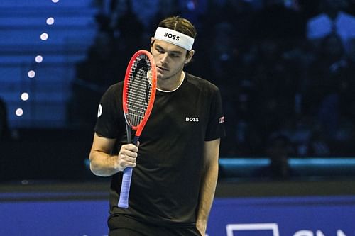 Taylor Fritz at the 2024 ATP Finals. Image:Getty