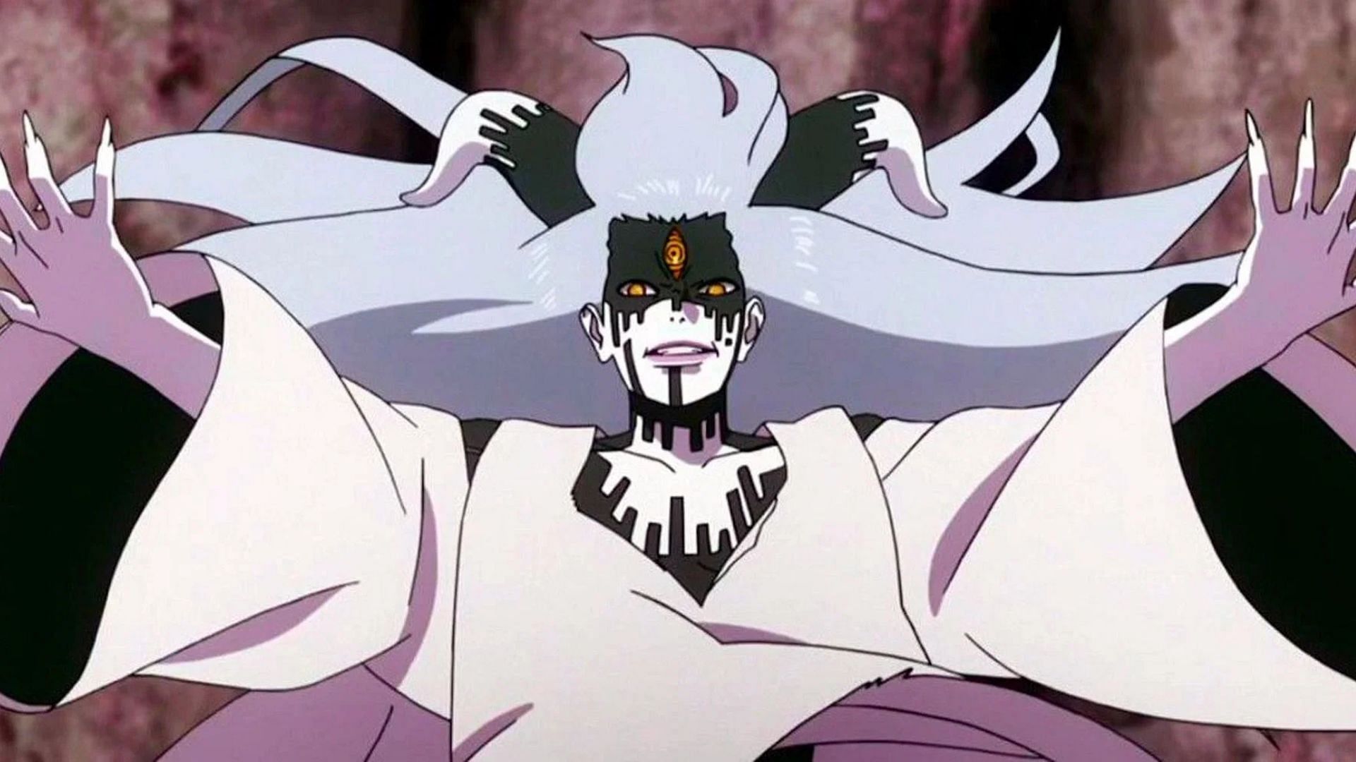 Momoshiki Otsutsuki as shown in the anime (Image via Studio Pierrot)