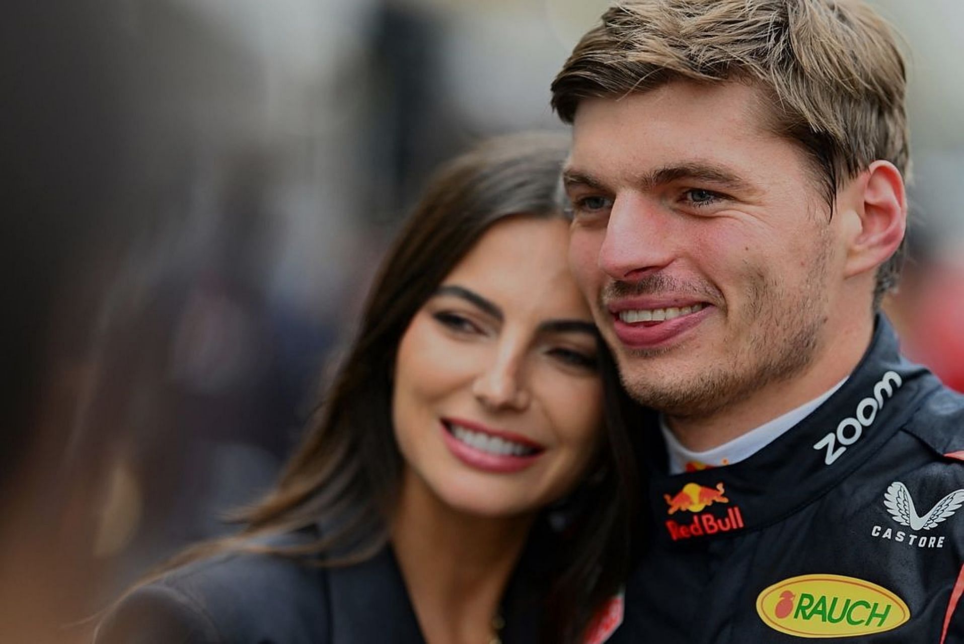 Kelly Piquet celebrating with Max Verstappen after the 2024 F1 Brazilian Grand Prix (Image via Instagram/kellypiquet)