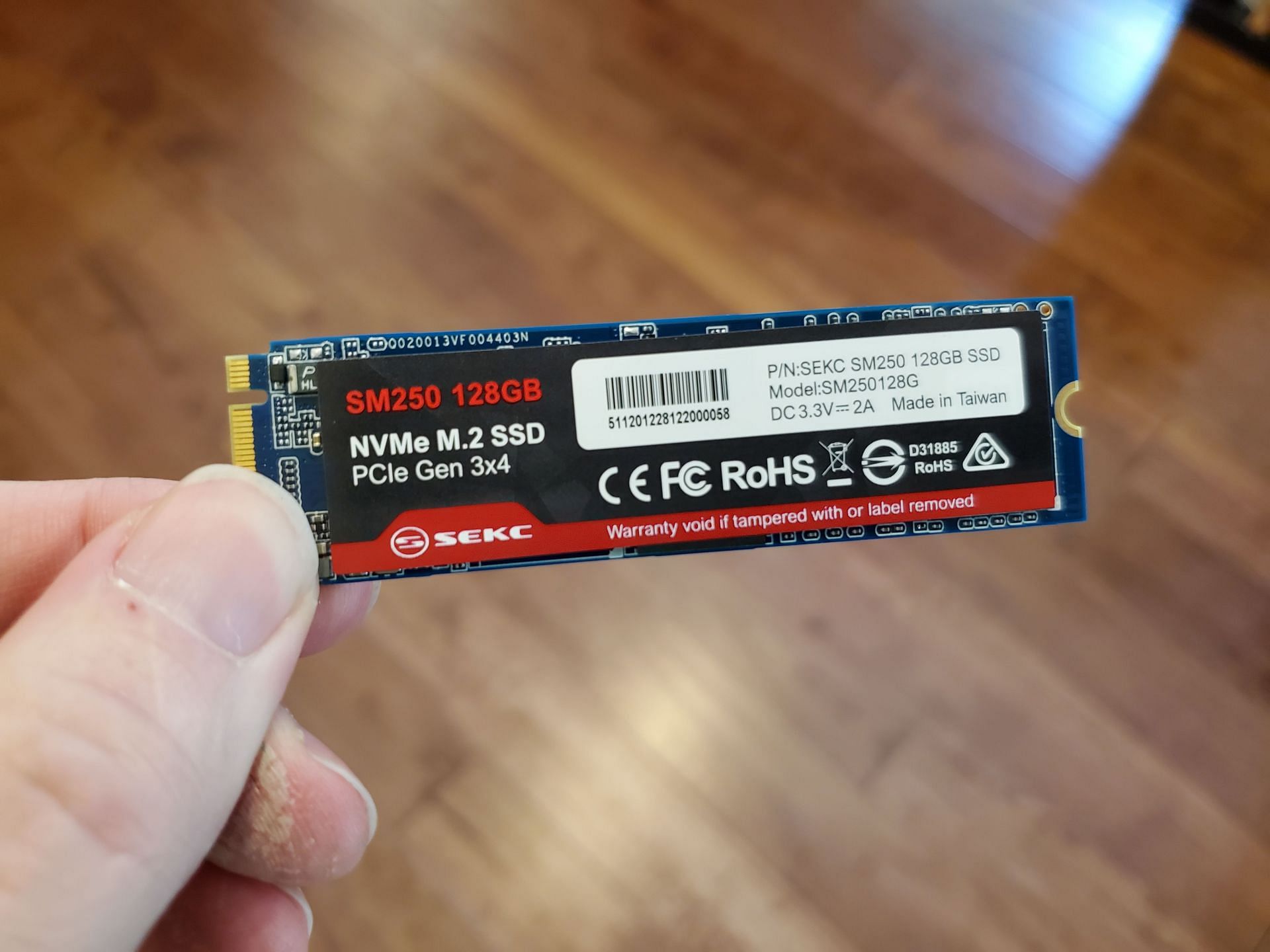 Nvme M2 SSD Storage Card (Image via Getty)