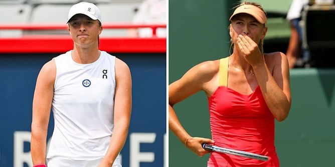 5 biggest women's tennis stars who faced drug suspensions ft. Iga Swiatek, Maria Sharapova