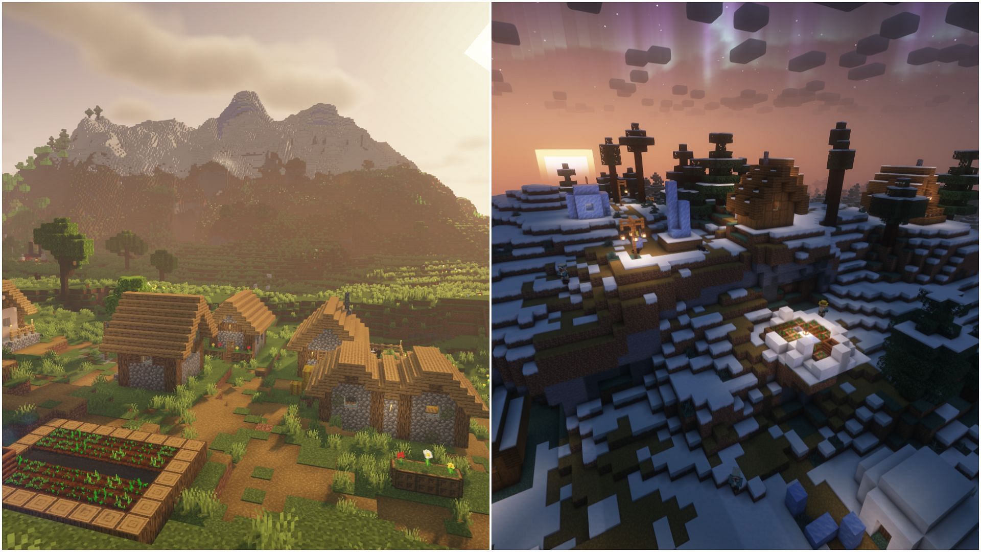 Different villagers spawning in different biomes will have varied trading lists (Image via Mojang Studios)