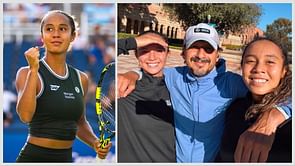 "What else could you ask for?"- Leylah Fernandez bonds with sister Bianca and father, goes on Thanksgiving run with family during special visit