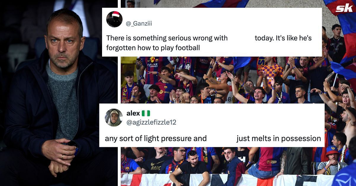 Barcelona fans have reacted on X 
