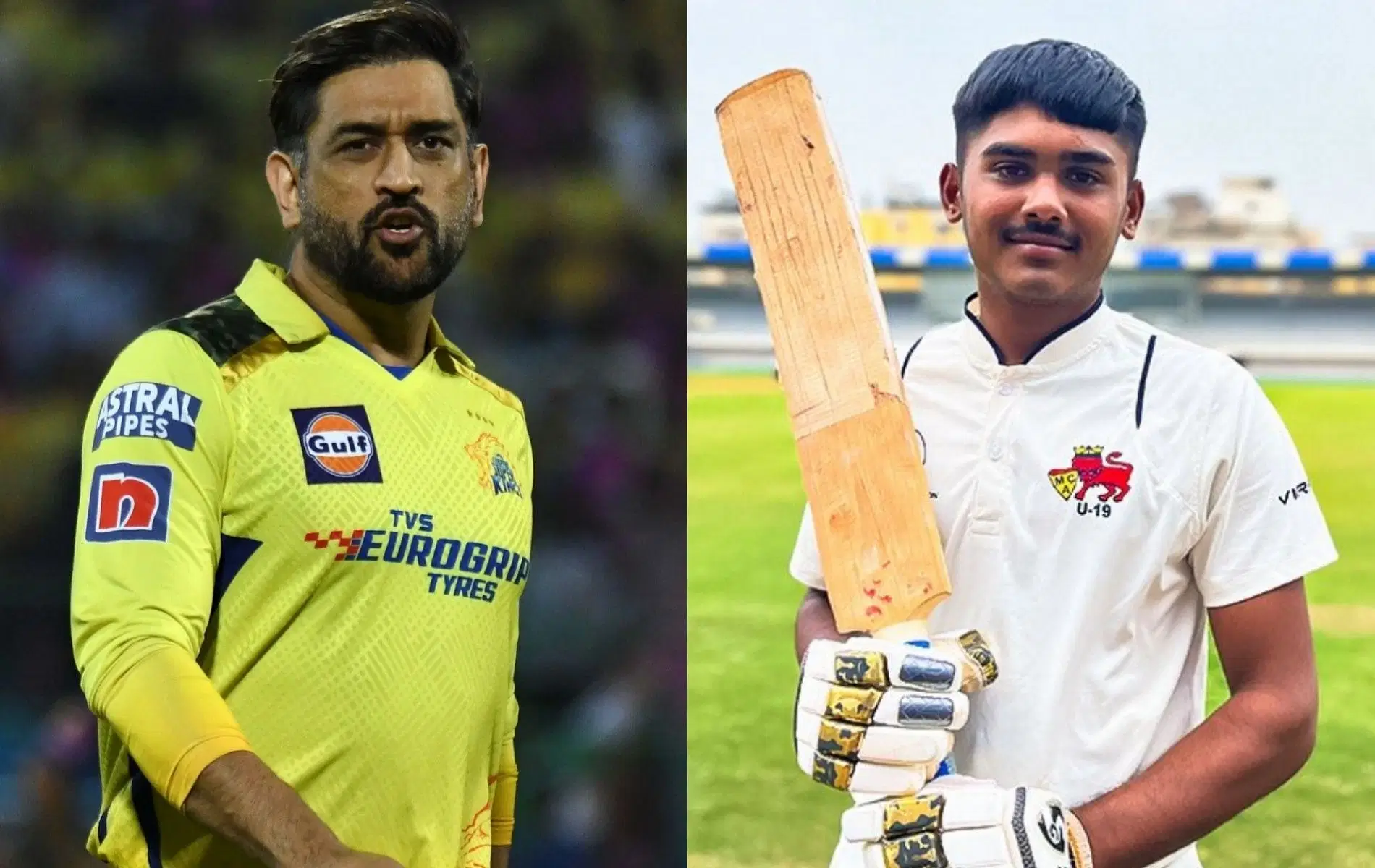 MS Dhoni, Ayush Mhatre