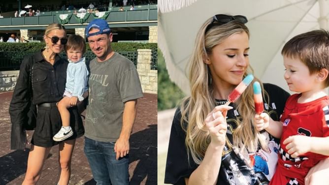 In Photos: Alex Bregman's wife Reagan prepares ultimate soul-soothing meal for her 'little man' Knox on his sick day