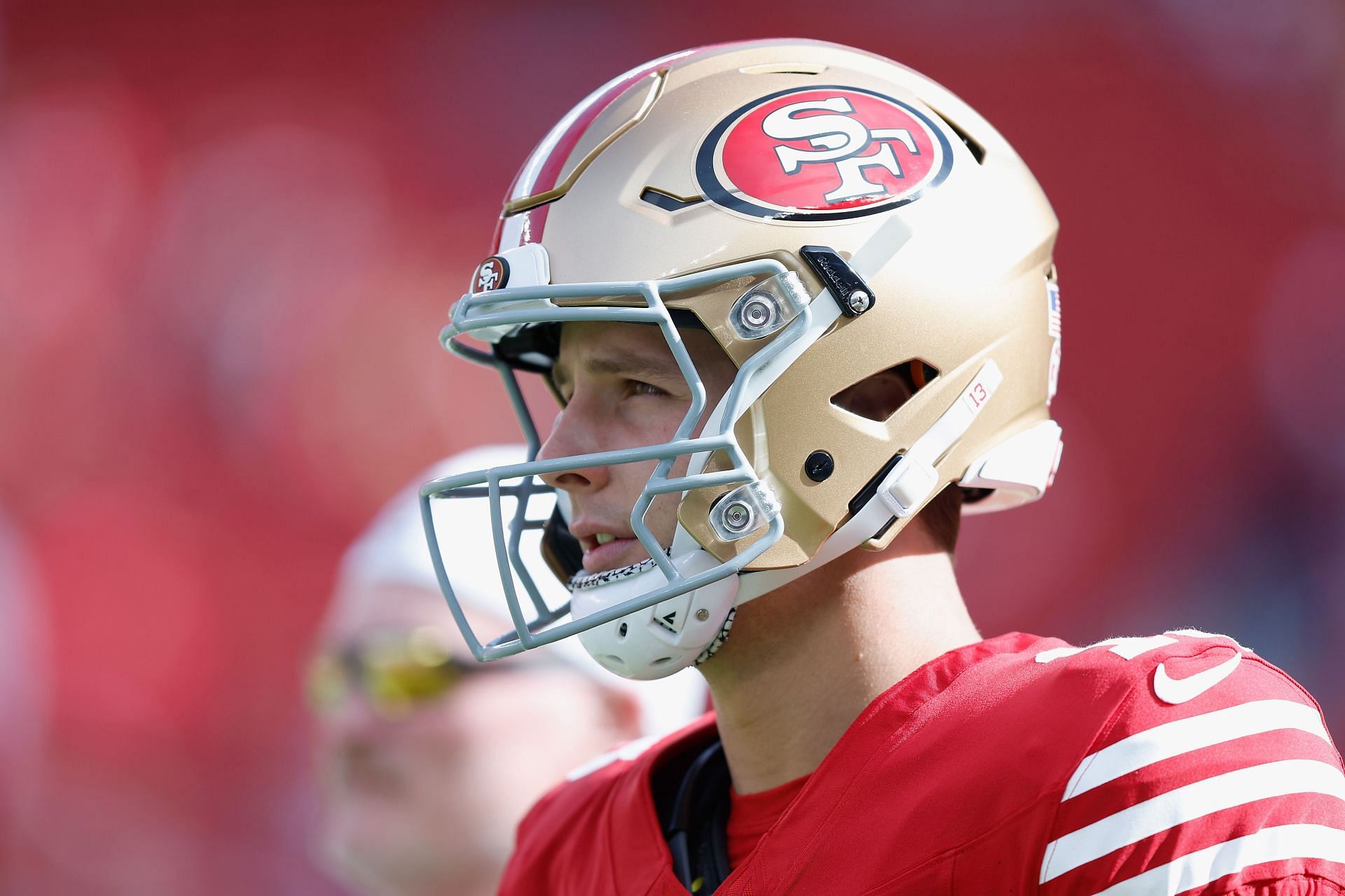 Brock Purdy during Seattle Seahawks v San Francisco 49ers - Source: Getty