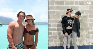 In Photos: Jackson Holliday & wife Chloe enjoy romantic 'canoe breakfast' in blue waters followed by cardio session