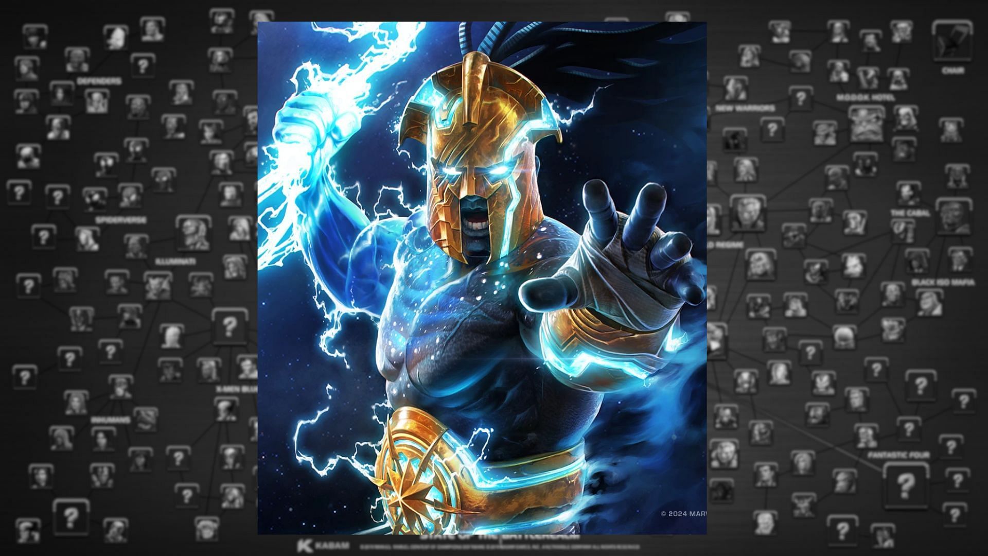 Aegon grows incredibly strong with a high combo count due to his Persistent Combo (Image via Kabam Games, Inc.)