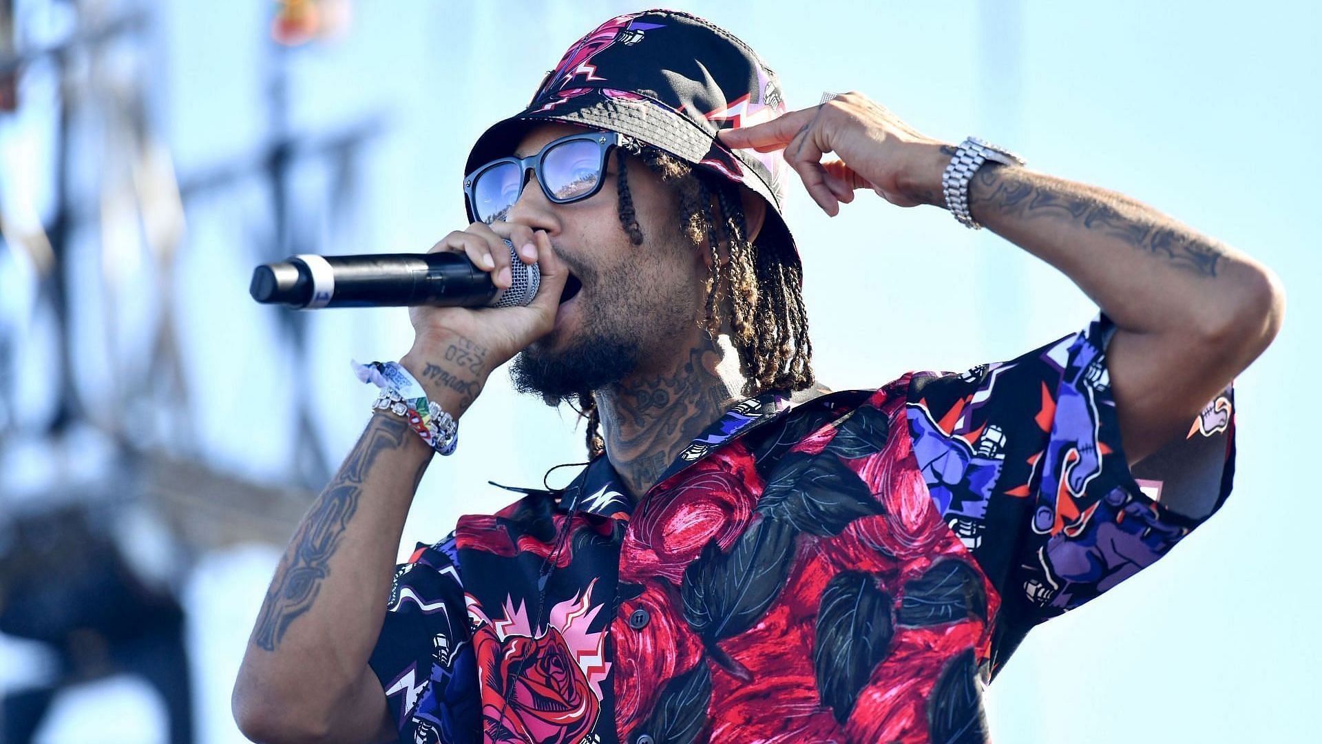 PnB Rock performs onstage during the 92.3 Real Street Festival at Honda Center on August 11, 2019 in Anaheim, California. (Photo by Scott Dudelson/Getty Images)