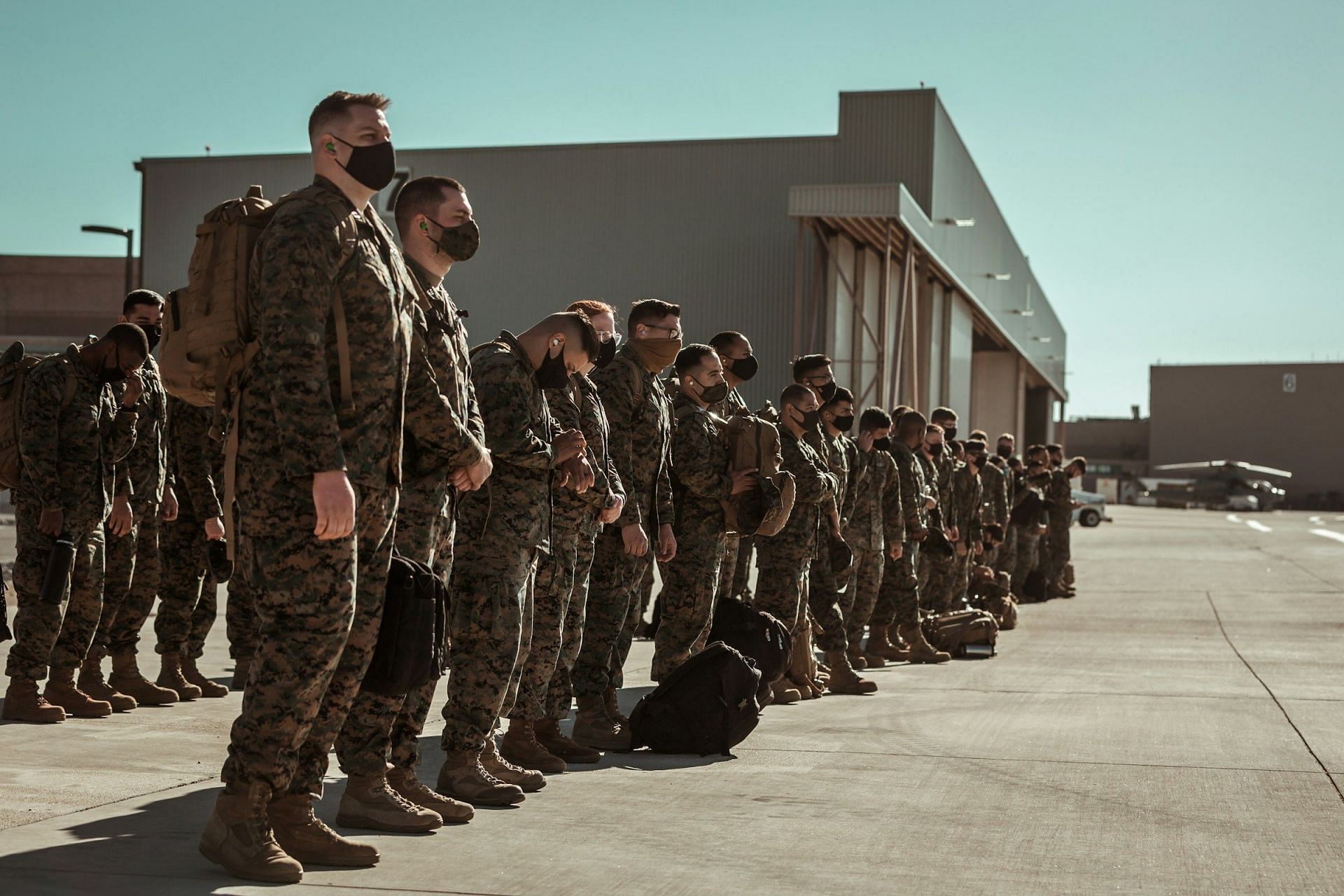 A representative image of Marine Corps Base training (Image via Unsplash)