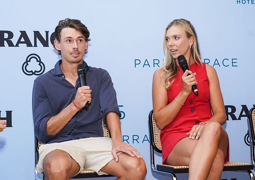 Alex de Minaur (L) and Katie Boulter (Image: Getty)