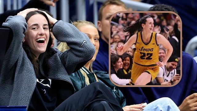 Caitlin Clark moved to reminisce day she committed to Iowa. (Photos from Indiana Fever X page and Caitlin Clark