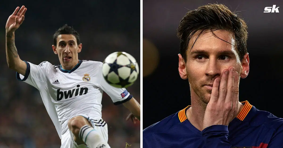 L to R: Angel Di Maria and Lionel Messi (All images sourced from Getty)
