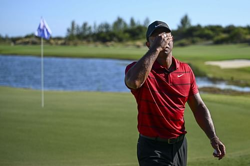 Tiger Woods at the Hero World Challenge (Image Source: Getty)