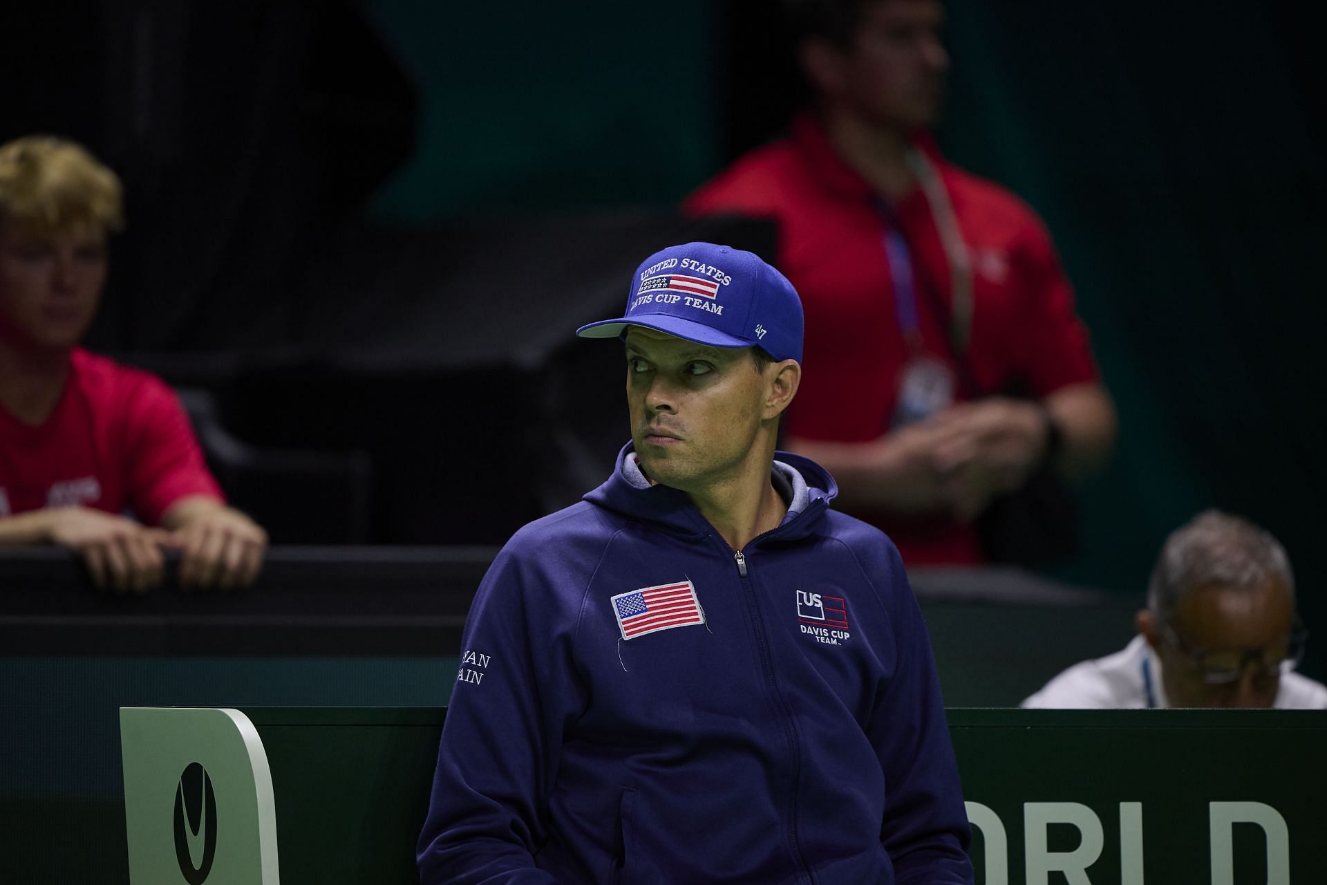 Bob Bryan pictured at Davis Cup Finals 2024 (Source: Getty)