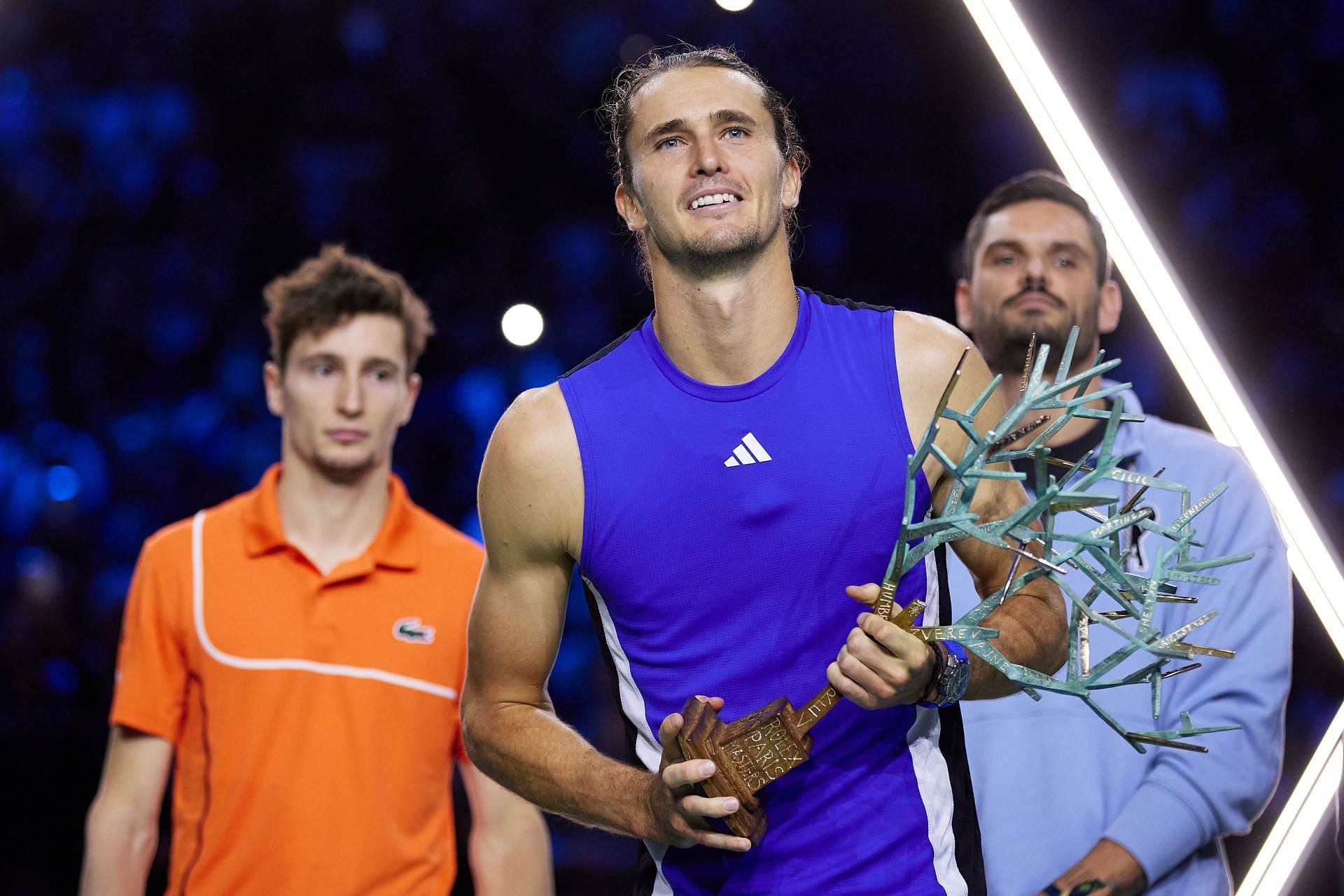 Alexander Zverev won his seventh ATP Masters 1000 title in Paris-Bercy