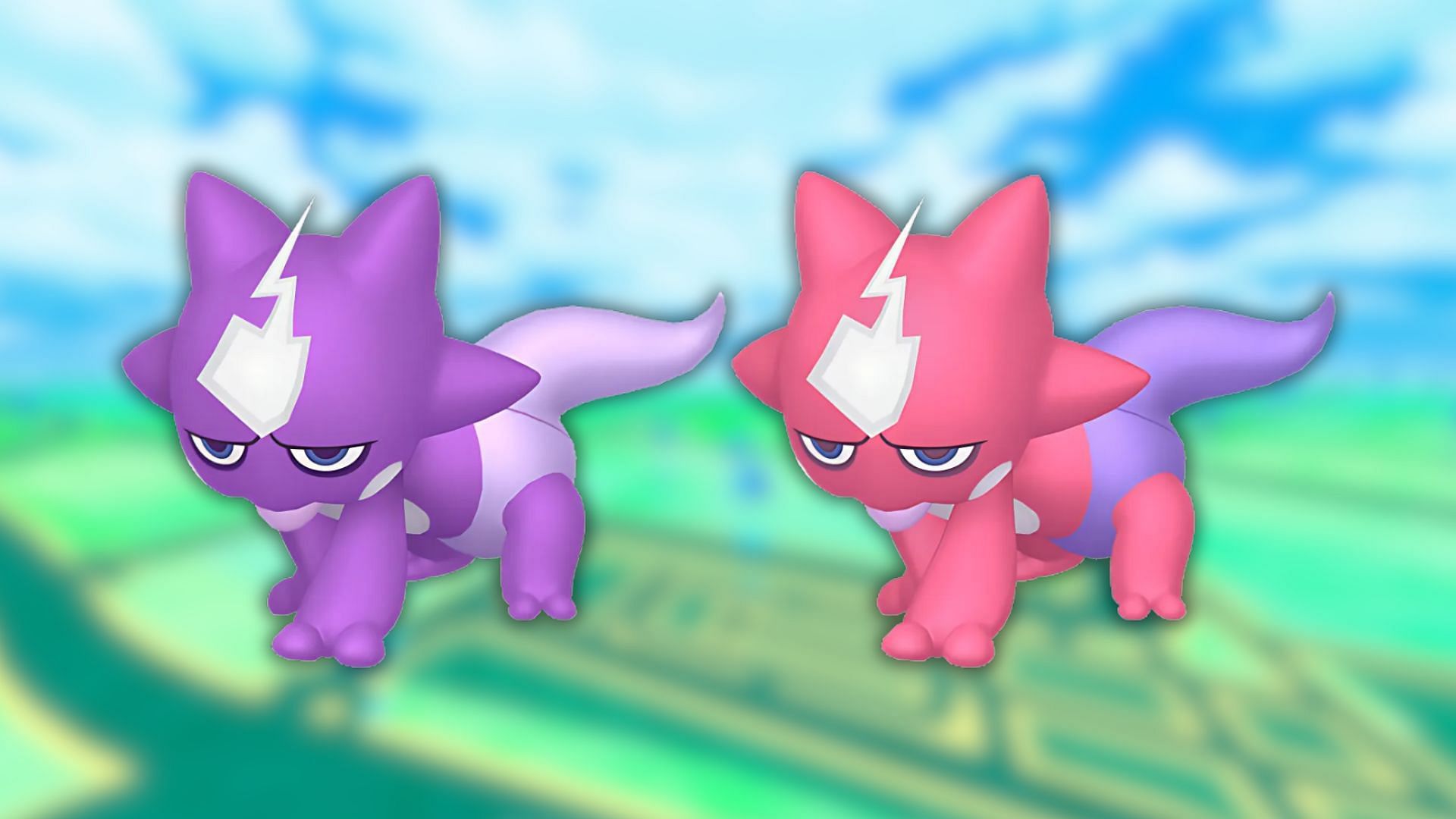 Toxel and its shiny variant (Image via The Pokemon Company)