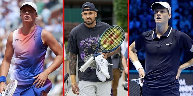 Nick Kyrgios hits back after domestic abuse history gets brought back in light of Aussie's comment on Iga Swiatek & Jannik Sinner doping controversies