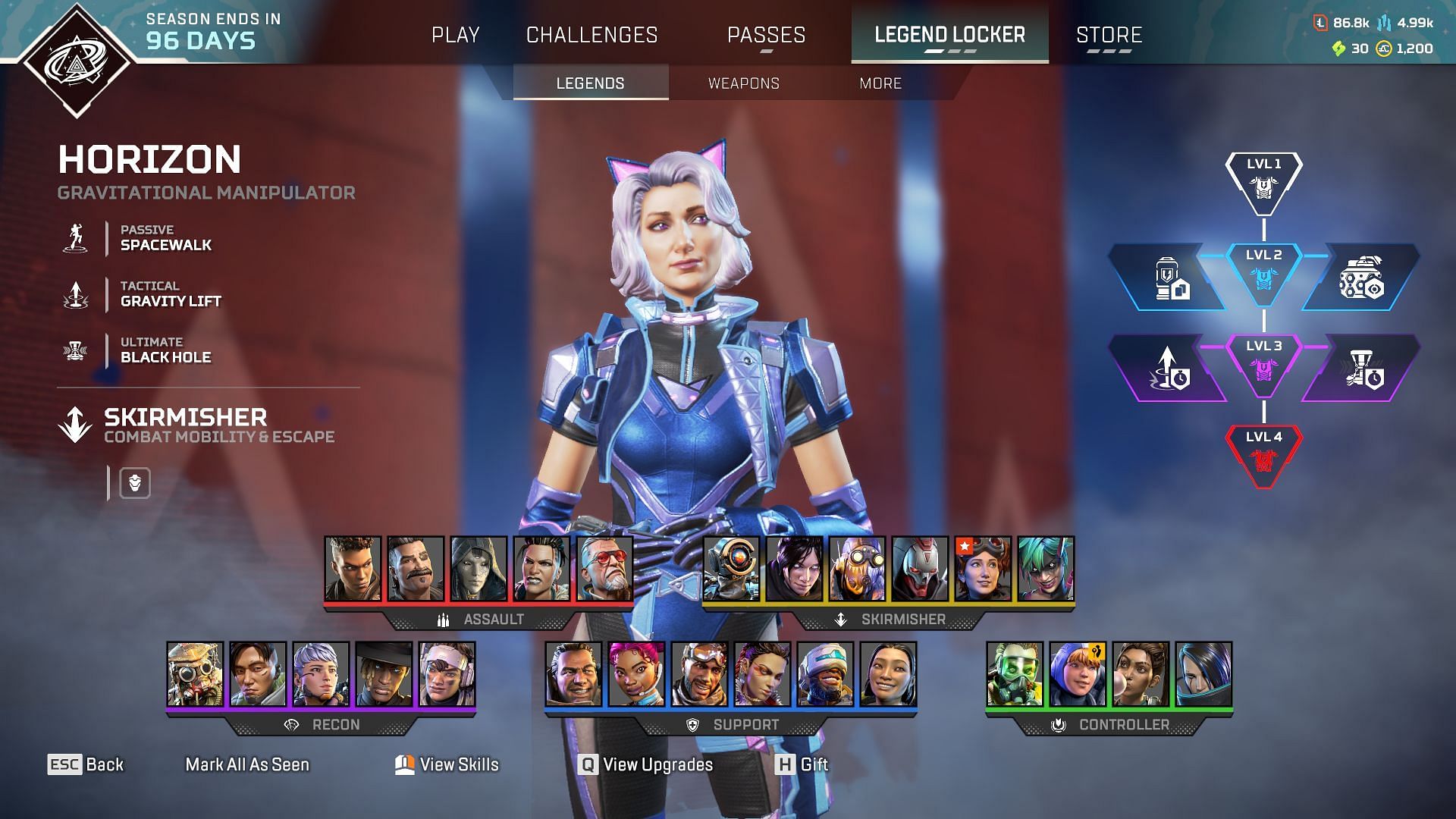 Horizon in Apex Legends (Image via EA)