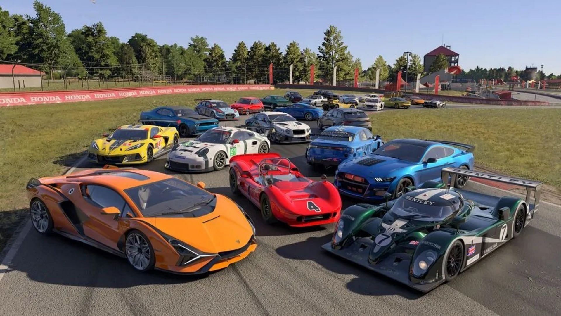 Forza Motorsport features a wide vehicle roster (Image via Microsoft)