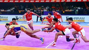 Haryana Steelers vs Gujarat Giants head to head stats and records you need to know before HAR vs GUJ Pro Kabaddi 2024 Match 40