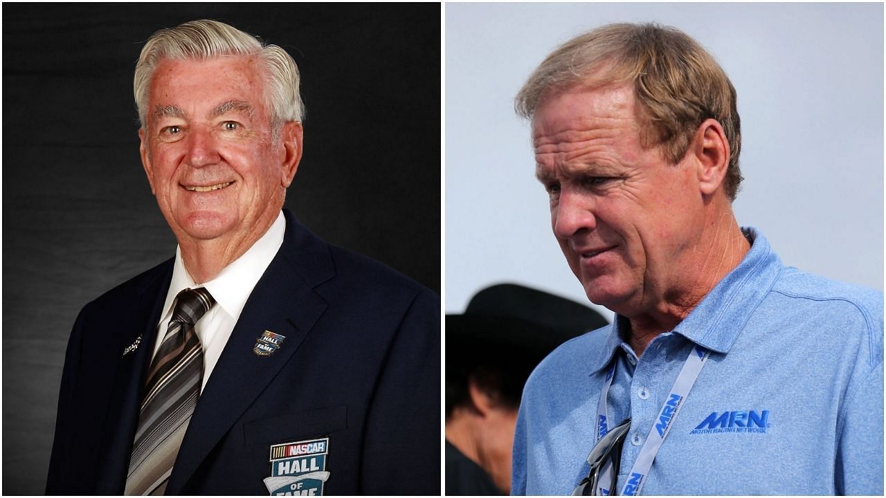 Rusty Wallace pays tribute to Bobby Allison (Images from @NASCAR on X and Getty Images)