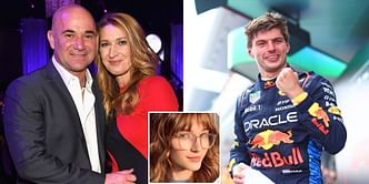 Andre Agassi & Steffi Graf's daughter Jaz watches Max Verstappen win 4th F1 championship title as she makes rare public appearance at Las Vegas GP