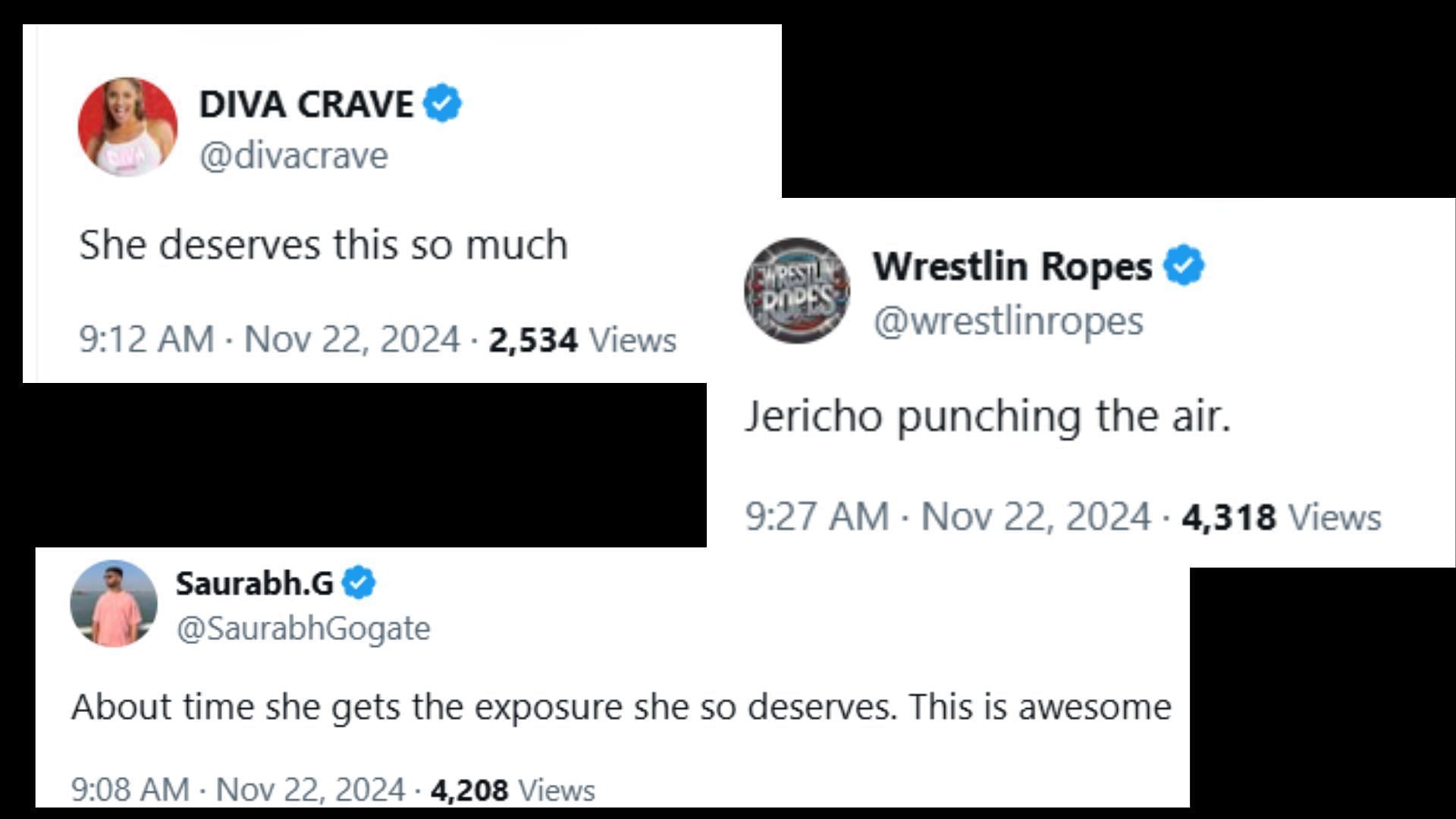 Fans react to Kylie Rae signing with Stamford-based company. [Image via Wrestle Ops&#039; X handle]