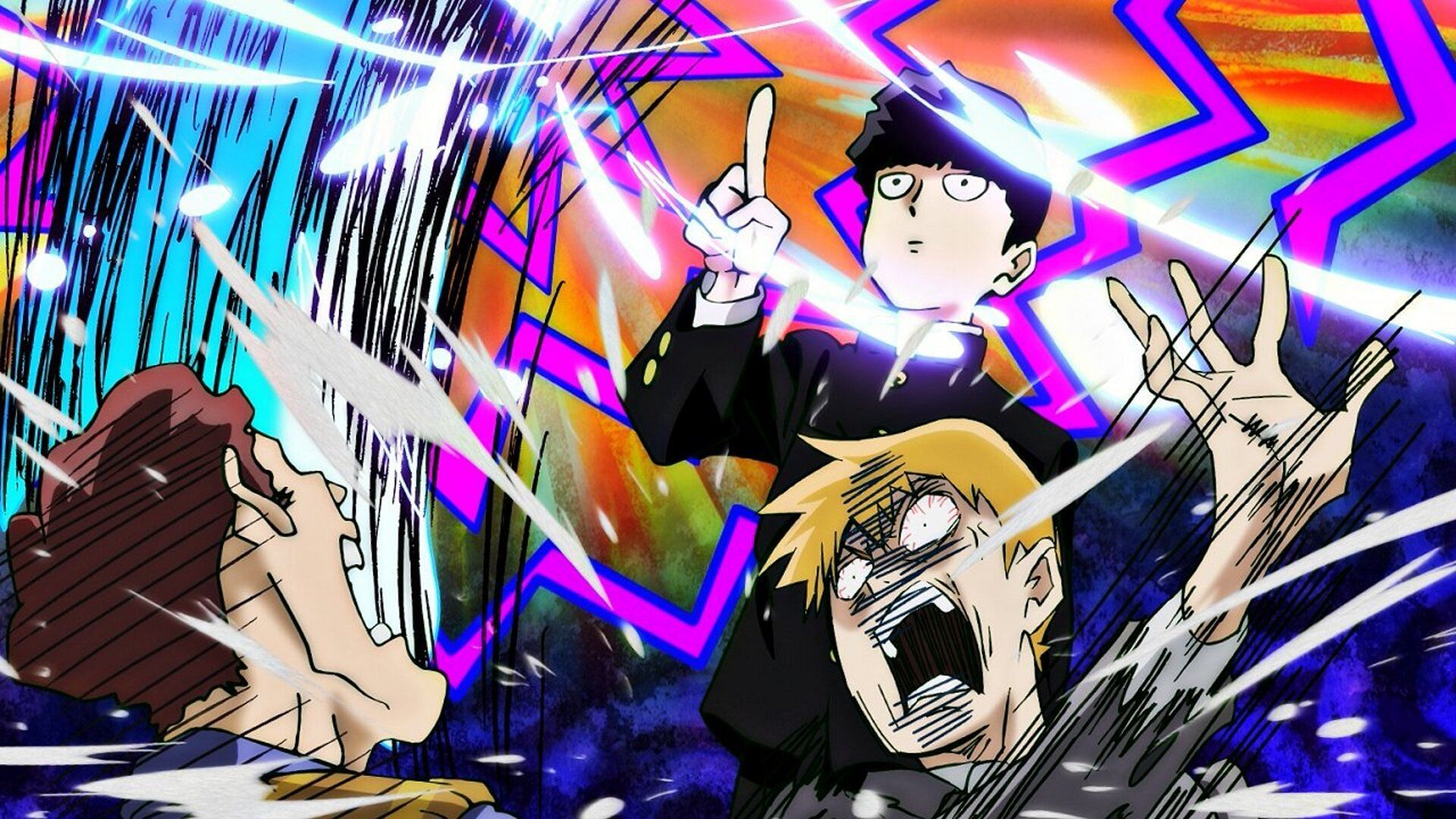 Mob Psycho 100 characters as seen in the anime (Image via Bones)