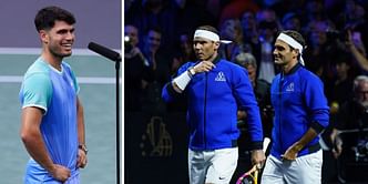 Carlos Alcaraz reacts to Roger Federer's heartfelt message to Rafael Nadal ahead of Spaniard's farewell tournament at Davis Cup Finals 2024