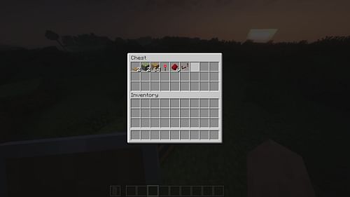 These are the resources needed to create an automatic redstone door (Image via Mojang Studios)