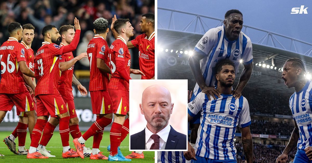 Alan Shearer makes Liverpool vs Brighton predictions