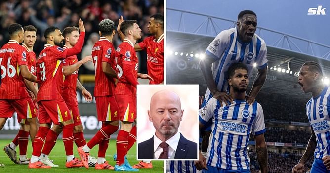 "They have the ability to upset the apple cart" - Alan Shearer predicts result of Liverpool vs Brighton and Hove Albion
