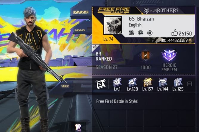 Facto Gamer की Free Fire MAX ID, स्टैट्स और अन्य जानकारी